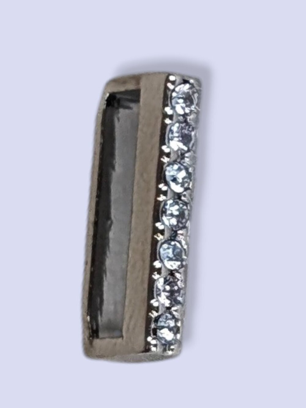 NWT Keep Collective Pave Slider Charm - March Birthstone